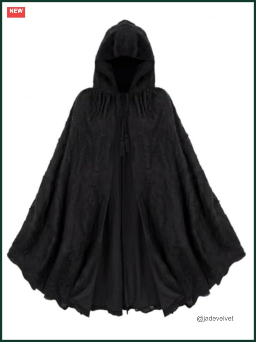 Halloween Tattered Cloak Hooded Cape Grim Reaper Costume Linen Mesh